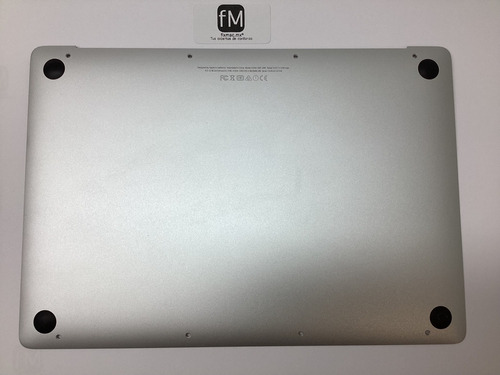 Macbook Pro A1534 Tapa Inferior Silver 2016