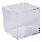 Hammont Cajas Acrilicas  Cubos Transparentes (paquete De 4)