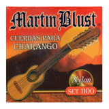 Encordados Martin Blust Charango Set 1100 Nylon. Bernal
