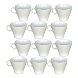 Pack X12 Tazas De Te Conica Porcelana Tsuji Línea 1600