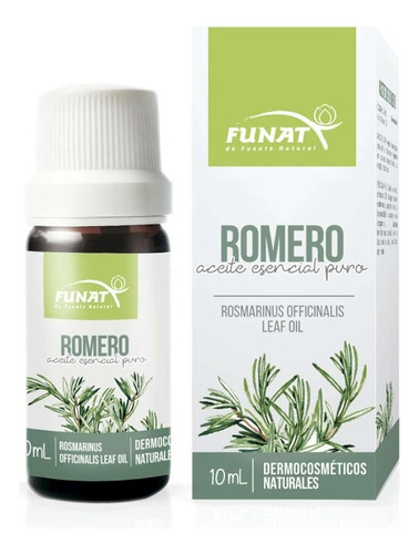 Aceite Esencial De Romero Puro Funa - mL a $2900