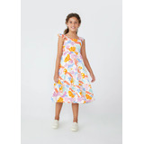 Vestido Midi Infantil Estampado 3 Marias Hering Kids