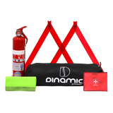 Kit Seguridad 5 En 1 Vehicular Auto Matafuego Económico