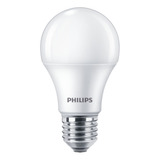 Lampara Ecohome Led Bulbo Cálida 10w 65w- Philips X1 Unidad