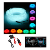 Fita De Led Painel Carro Varias Cores 5m Neon Automotivo 12v