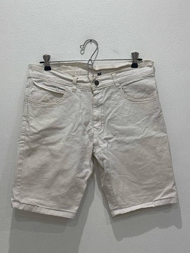 Bermuda De Hombre Talle 46 Blanca