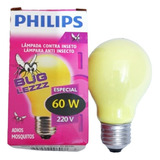Lampara Anti Insecto 60w Halogena Philips Pack X 10