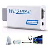 Adaptador Wii Conectar Hdmi 1080p Convertidor Audio Y Vídeo