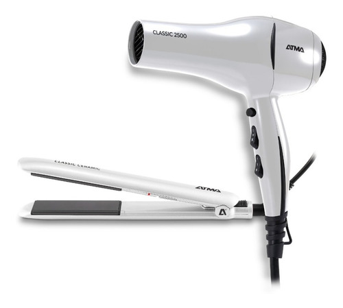 Atma Ck4015p Secador 1800w + Planchita De Pelo Combo Pro