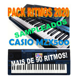 Pack Ritmos Para Teclado Casio Mzx500