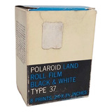 Película Antigua Polaroid Land Rollo Blanco Y Negro Type 37
