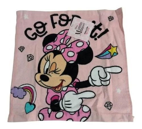 Toallita De Mano Algodon Piñata 30x30  Minnie