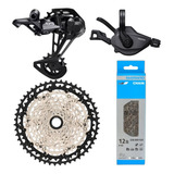 Grupo Kit Transmision Shimano Xt M8100 1x12v Piñon 10-51