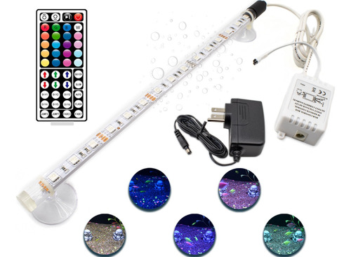 100 Cm Lámpara Led Rgb Multicolor Sumergible Control Remoto