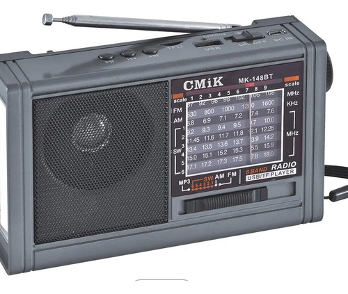 Radio Portátil Cmik Modelo Mk148bt