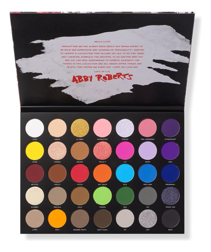 Paleta Sombras Ojos 35 Colores X Morphe 100% Original