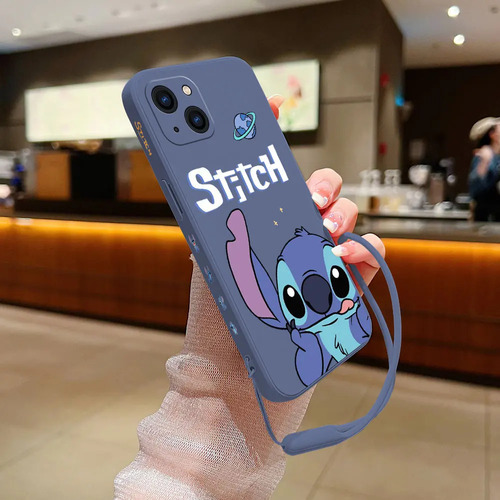 Funda De Teléfono Stitch Para iPhone 15, 14, 13, 12, 11 Pro