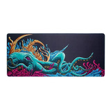 Mouse Pad Polvo Eg Hibrido Dazz Cor Preto/colorido