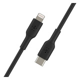 Cable Usb-c A Lightning De 1mt Belkin Negro