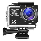 Cámara Deportiva Hd 4k Sumergible 30m Wifi Deporte + Control