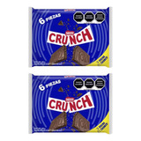 Chocolate Crunch Azul Nestle 12 Pz 40 G C/u
