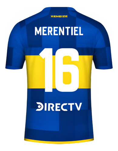 Camiseta Remera Boca Juniors Titular Cabj Nueva Merentiel 