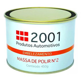 Massa De Polir 2001 450g Polimento Profissional Original