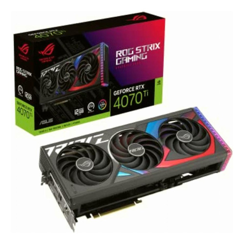 Asus Rog Strix Nvidia Geforce Rtx 4070 Ti Tarjeta