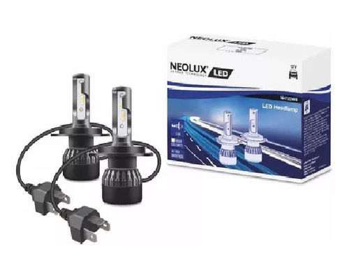 Par De Lámparas H4 Led Neolux By Osram 6000k Blancas Pt43