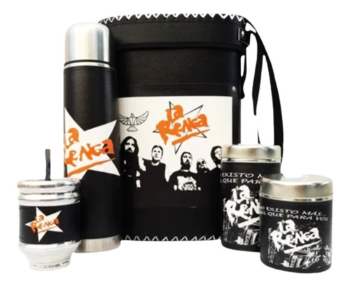 Kit De Mate Set Matero Personalizado La Renga