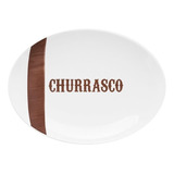 4 Travessa 25,7cm Para Churrasco Tradição Oxford Porcelanas