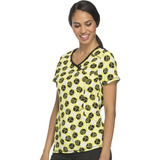 Top Clínico Prints, Leopardo, Mujer, Cherokee Infinity 2629