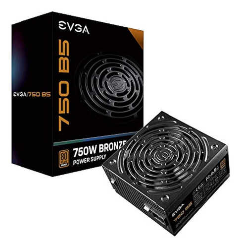 Evga 750 B5, 80 Plus Bronze 750w, Totalmente Modular, Modo E