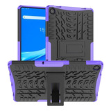 Funda Morada De Tpu+pc Para Lenovo Tab M10 Plus 10.6 3rd Gen