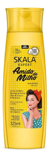 Shampoo Sin Sal Almidon De Maiz 325 Ml Skala