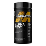 Preentreno Alpha Test Muscletech Testosterona 120 Capsulas Sabor Sin Sabor