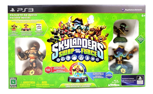 Skylanders Swap Force Starter Pack Ps3 Lacrado Pronta Entreg