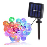 Serie De Luces Led 22 M 200 Focos Decorativos Solar Light