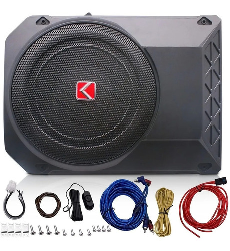 Subwoofer Amplificado 10 Pulgadas 800w Bajos Para Auto