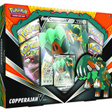 Caja Pokémon Tcg Copperajah V | 1 Carta Floja | 4 Sobres