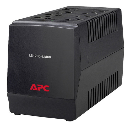 Regulador De Voltaje Apc 1200va 600w 120v Ls1200-lm60