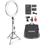 Kit Aro De Luz Led Usb Neewer | Bateria, Soporte Y Mas