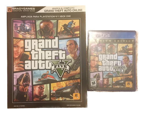 Guía De Gran Theft Auto V Y Juego Edición Premium