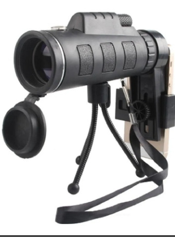 Monocular Telescopio 40x60 Tripode Y Adaptador Para Celular