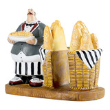 Servilletero Fat Chef Figurites, Servilleta De Resina Para C