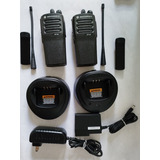 Par De Radios Walkie-talkie Uhf Motorola Dep 450 Como Nuevos