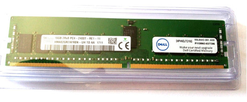 Memória Dell 16g Ddr4 2400mhz 2rx8 Ecc Reg ( P/servidor )