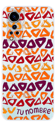 Funda Para Zte Tribal Étnico Abstracto Con Tu Nombre