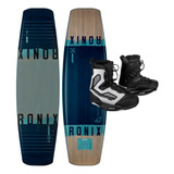 Combo De Wakeboard Tabla Ronix Springbox C/ Ronix One White 