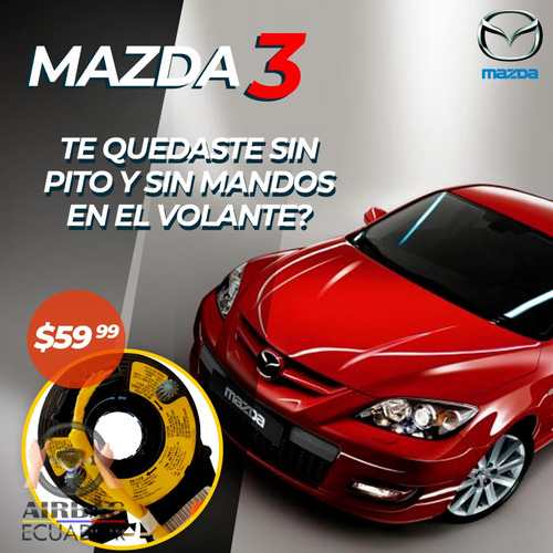 Clock Spring Mazda 3 - Cinta Pito Airbag Foto 3